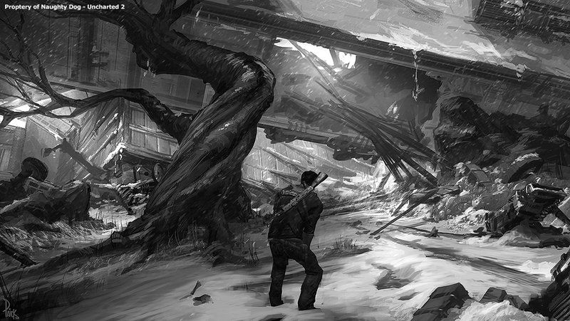 Illustration for article titled A Celebration of the Art of the Uncharted Trilogy